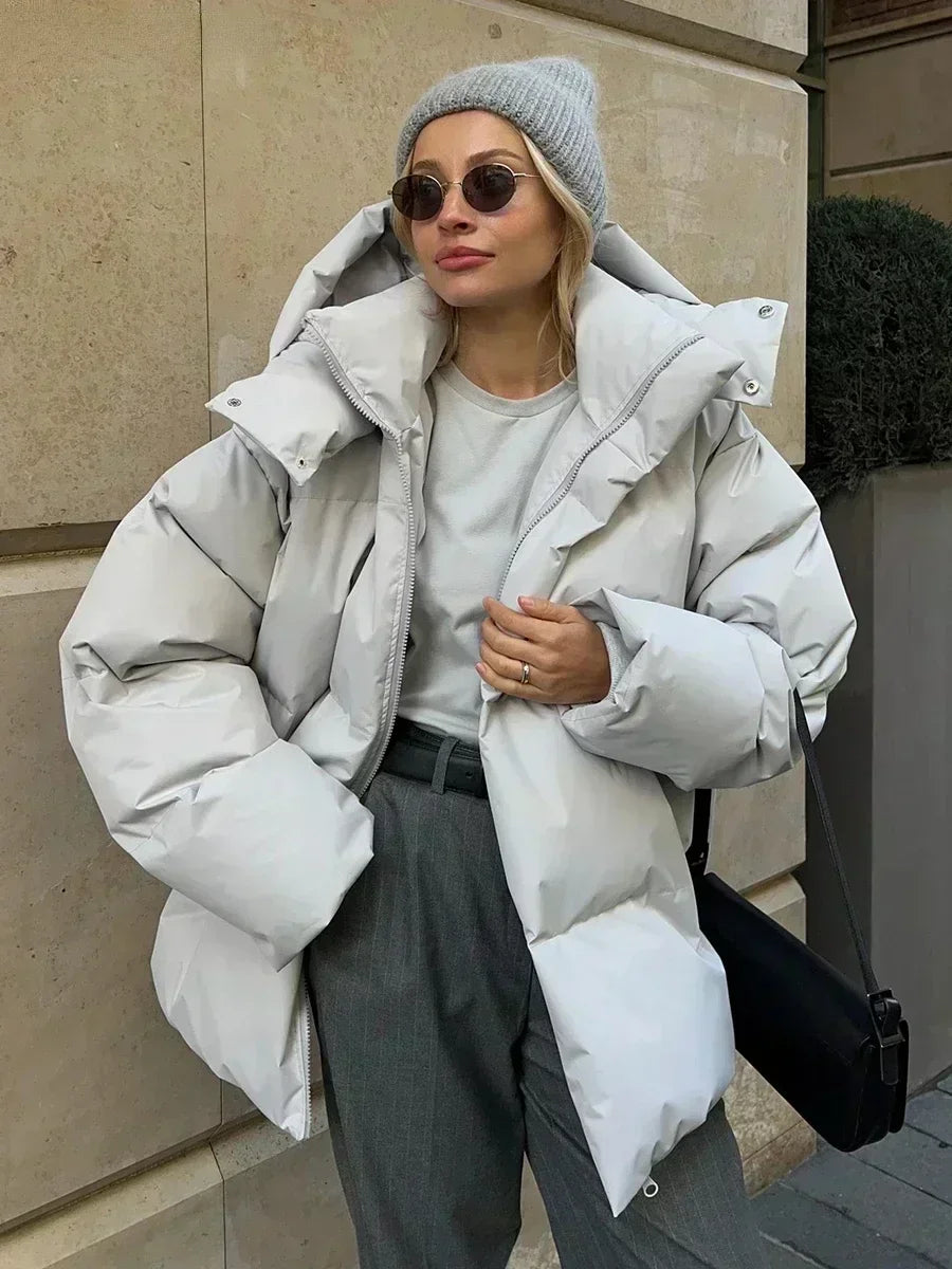 Quilted Winter Coat for Women - Elyssa