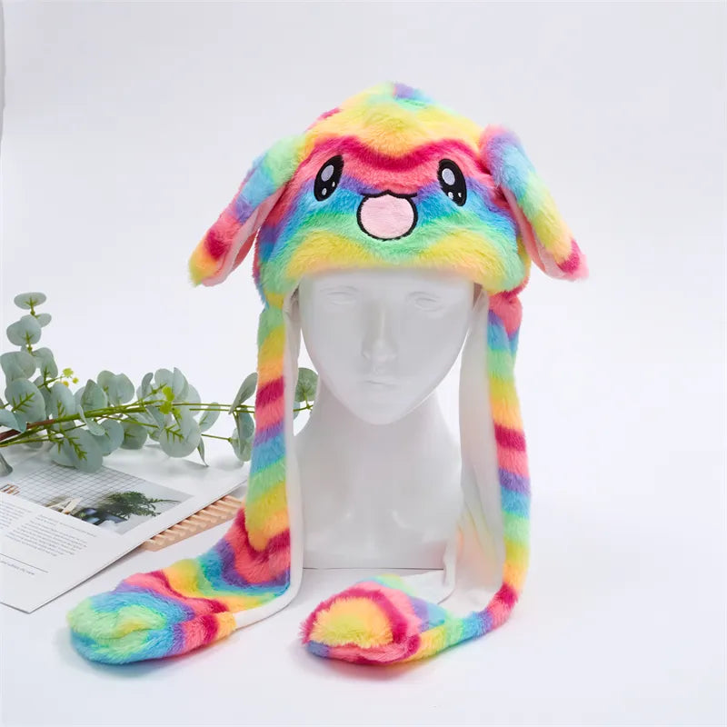BunnyBounce Hat - Rainbow Rabbit