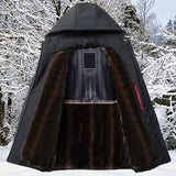 Men's hooded coat, view 5