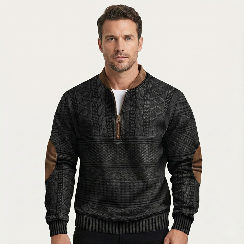 Men's oversized cardigan, view 2