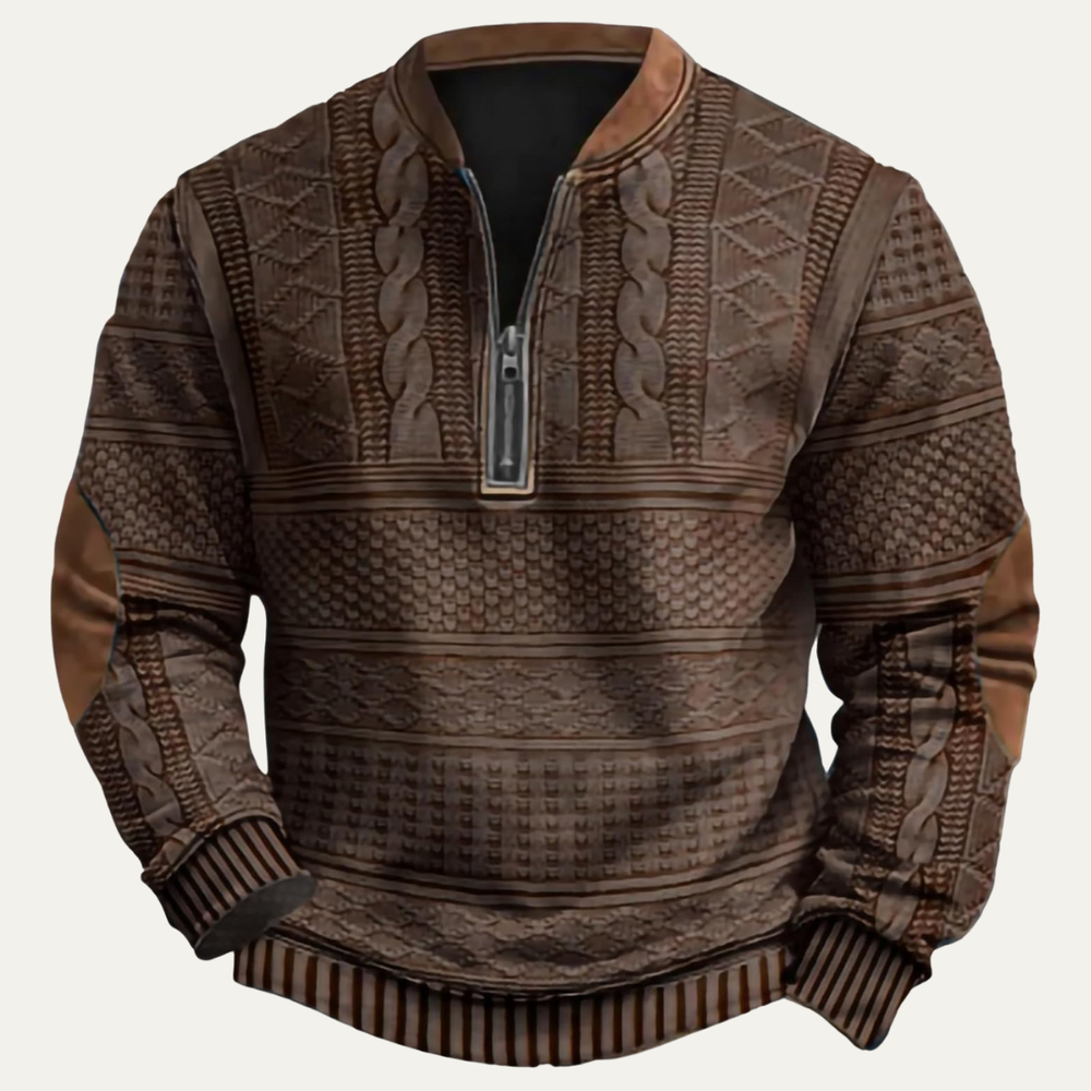 Men's oversized cardigan, view 3