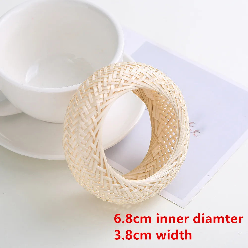 Elegant Rattan Woven Bangles | Versatile Handmade Jewelry for Every Occasion