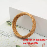 Elegant Rattan Woven Bangles | Versatile Handmade Jewelry for Every Occasion