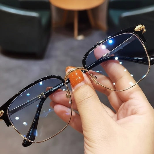 Computer Reading Glasses – Titanium Frame, Matte Finish & Blue Light Blocking