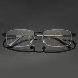 Reading Glasses Progressive Blue Light Photochromic Eyewear