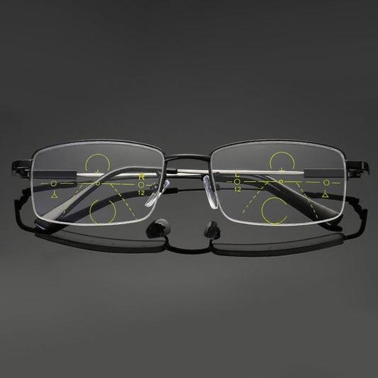 Progressive Reading Glasses – Blue Light Blocking & Photochromic Lenses