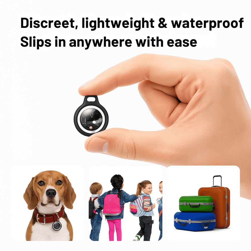 Waterproof Elderly GPS Locator - No Monthly Fees, Real-Time Tracking for Seniors