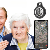 Waterproof Elderly GPS Locator - No Monthly Fees, Real-Time Tracking for Seniors