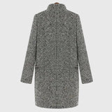Women's longline coat, view 3
