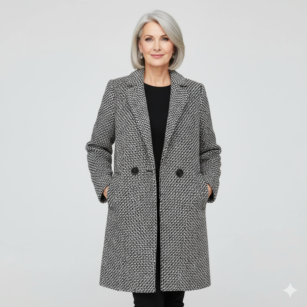 Women's longline coat, view 5