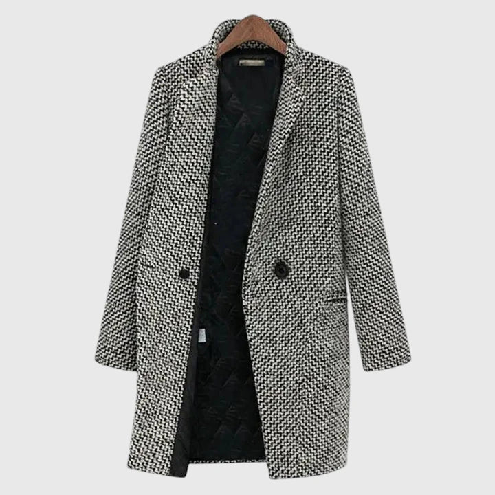 Women's longline coat, view 6