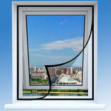 Fiberglass Window Insect Screen – Velcro Mount, Cuttable & UV-Resistant