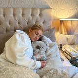 Soothing Plush Companion Toy with Gentle Light & Sound Features for Relaxation