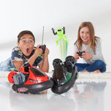 Remote Control Bumper Cars – Two-Player Racing, Crash Sensor & Ages 5+