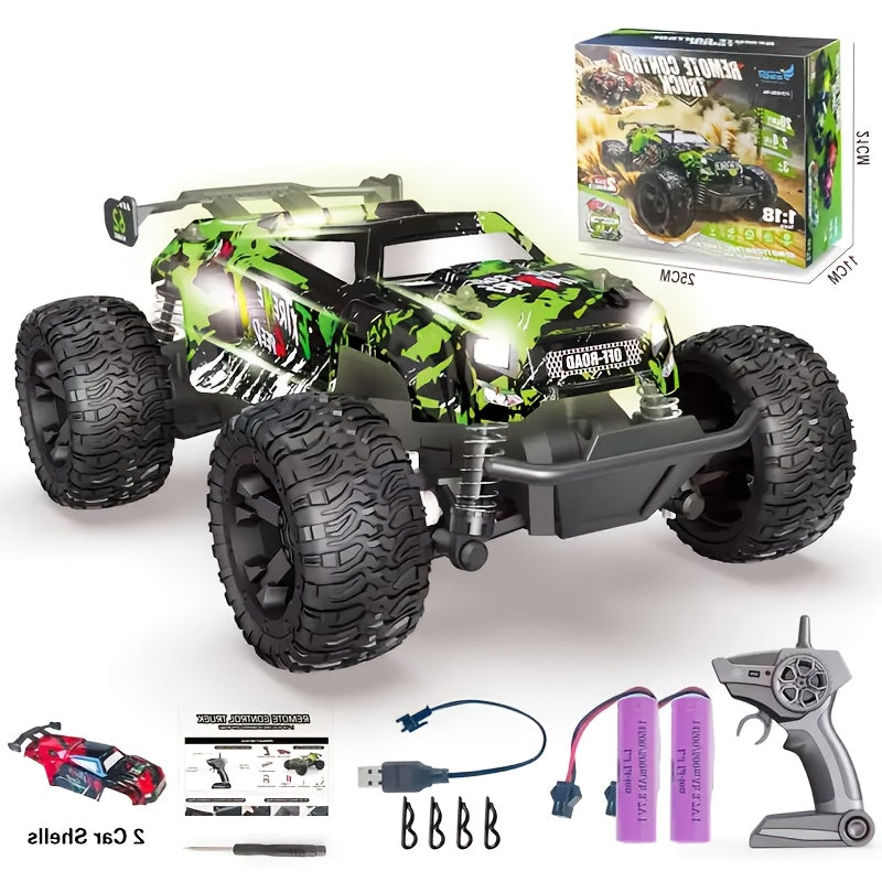 High-Speed All-Terrain RC Monster Truck - Durable, Off-Road Remote Control Vehicle for Kids & Adults