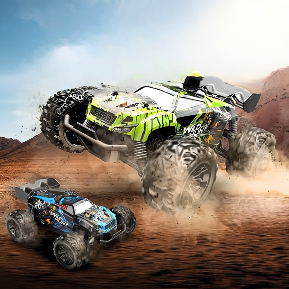 High-Speed All-Terrain RC Monster Truck - Durable, Off-Road Remote Control Vehicle for Kids & Adults
