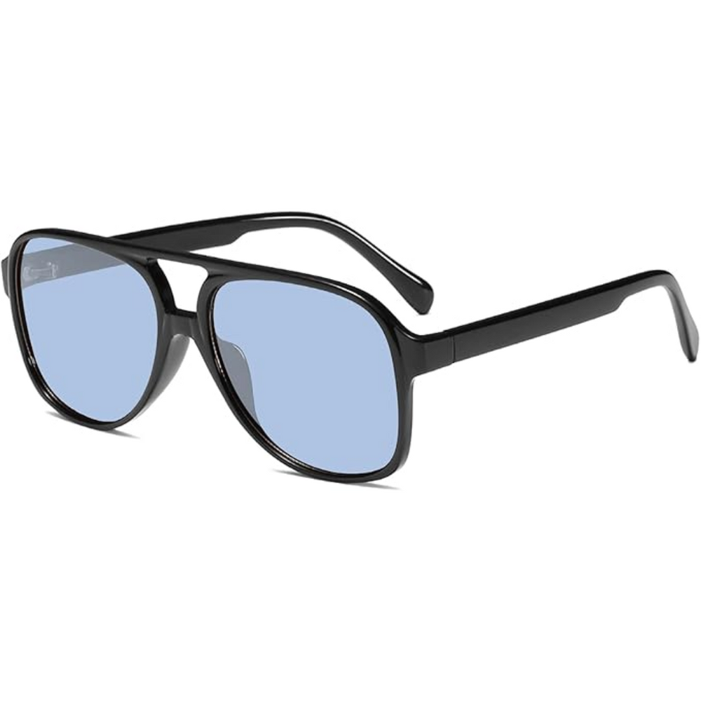Indy Retro Aviator Sunglasses - Classic Vintage Style, UV Protection, Unisex Fashion Eyewear
