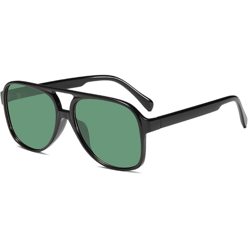 Indy Retro Aviator Sunglasses - Classic Vintage Style, UV Protection, Unisex Fashion Eyewear