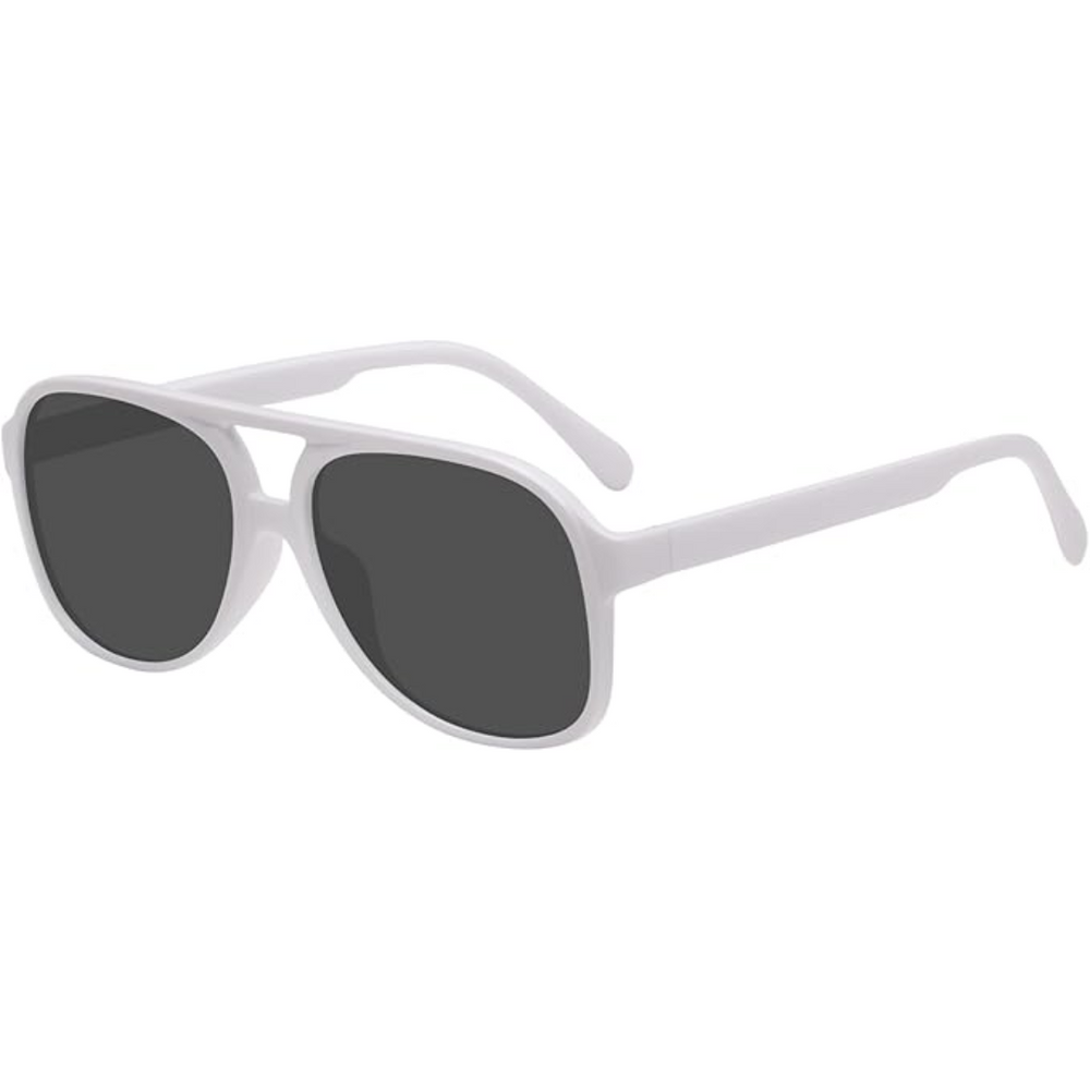Indy Retro Aviator Sunglasses - Classic Vintage Style, UV Protection, Unisex Fashion Eyewear