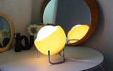 Nordic Retro Glass Table Lamp - Atmospheric Night Lighting for Home Decor