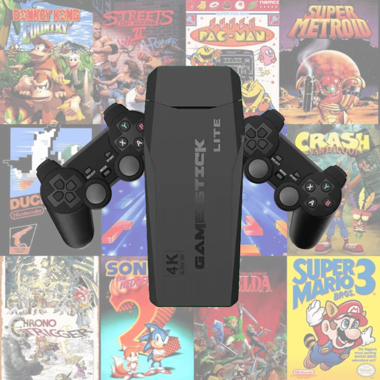 Retro Infinity Console - 15,000+ Classic Games, HDMI Output, Wireless Controllers Included - Ultimate Gaming Experience!