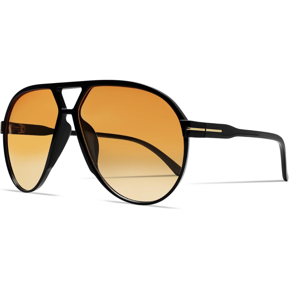 Aviator Sunglasses – Retro, Oversized & Unisex Design