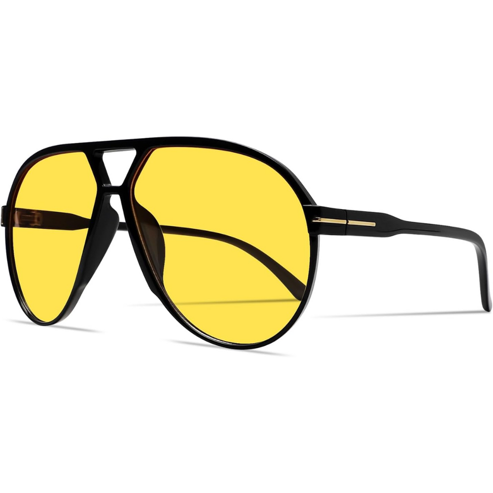 Aviator Sunglasses – Retro, Oversized & Unisex Design