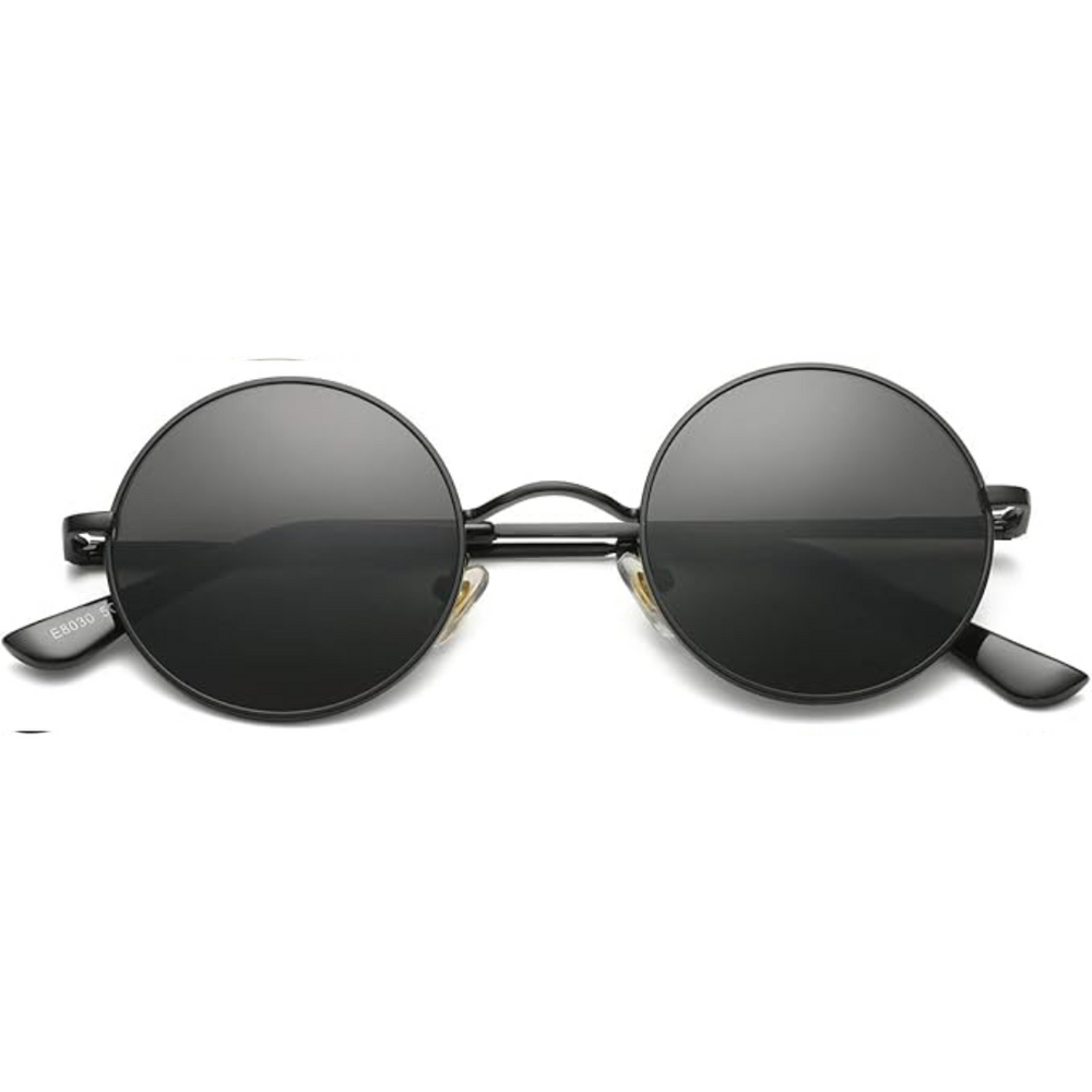 Lenno Retro Round Polarized Sunglasses - Stylish Vintage Eyewear for Ultimate UV Protection