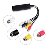 VHS to Digital Converter with Playback & Capture - Easy Transfer & High-Quality Video Conversion