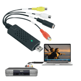 VHS to Digital Converter with Playback & Capture - Easy Transfer & High-Quality Video Conversion