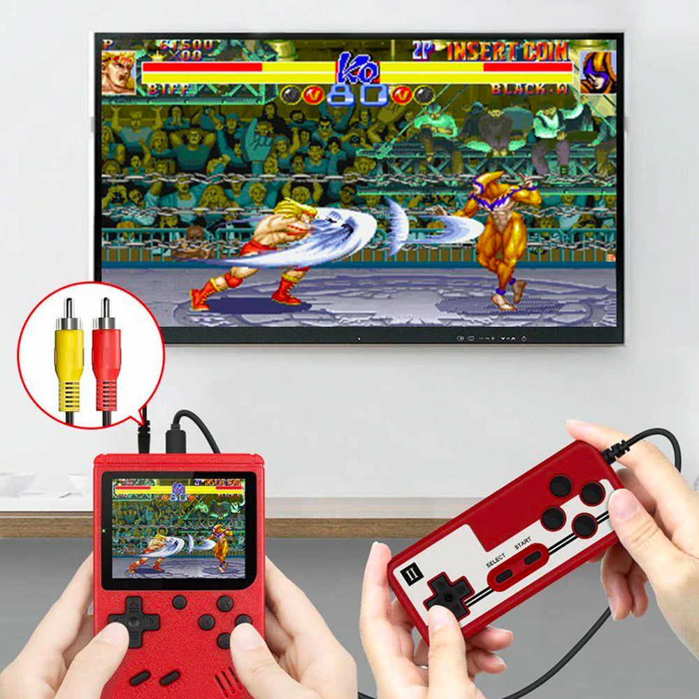Enhanced Product Title: **RetroMaster 400X - Classic Game Console with 400 Built-In Retro Games & TV Connectivity for Ultimate Gaming Experience**