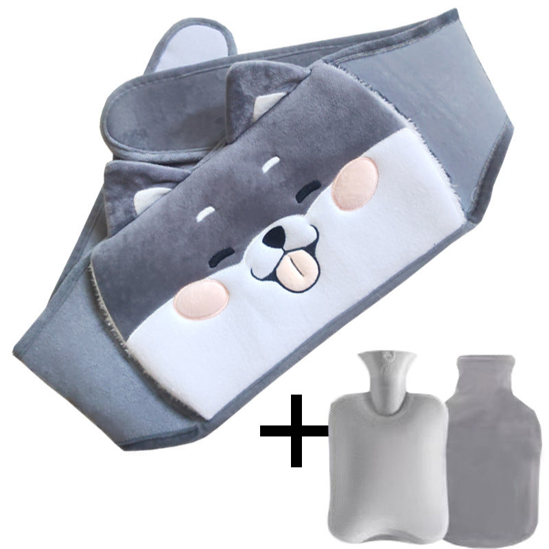 Cozy Plush Hot Water Bottle Belt for Ultimate Comfort & Relief - Ideal for Pain Relief and Relaxation