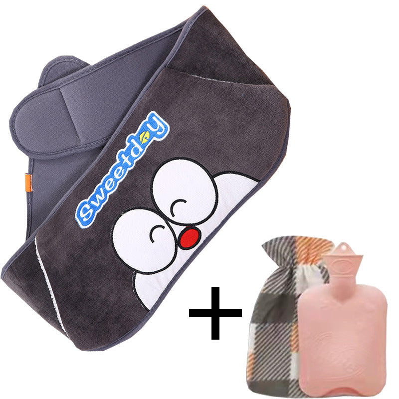 Cozy Plush Hot Water Bottle Belt for Ultimate Comfort & Relief - Ideal for Pain Relief and Relaxation