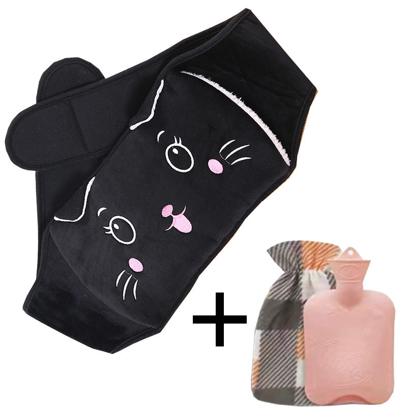 Cozy Plush Hot Water Bottle Belt for Ultimate Comfort & Relief - Ideal for Pain Relief and Relaxation