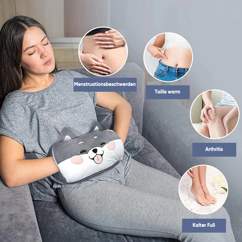 Cozy Plush Hot Water Bottle Belt for Ultimate Comfort & Relief - Ideal for Pain Relief and Relaxation