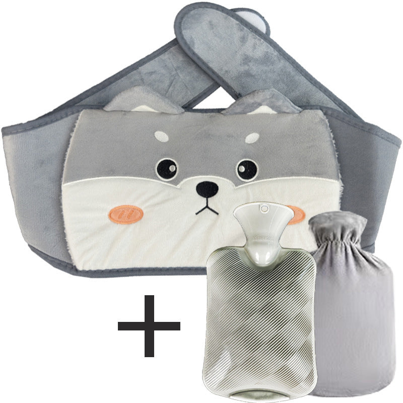 Cozy Plush Hot Water Bottle Belt for Ultimate Comfort & Relief - Ideal for Pain Relief and Relaxation