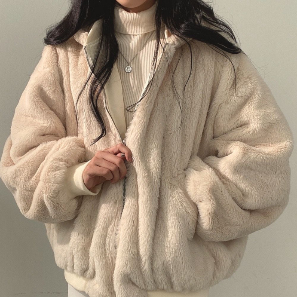 Reversible Ladies' Winter Coat with Hood - Isla