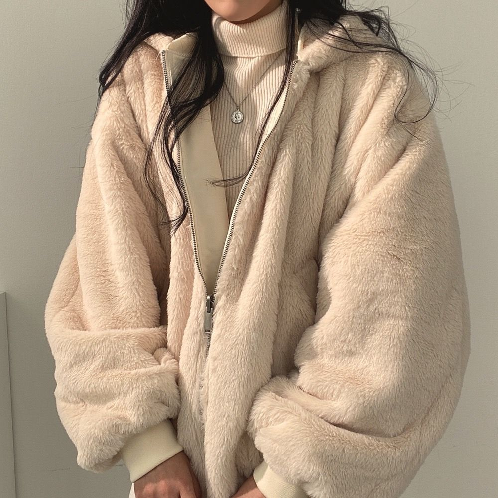 Reversible Ladies' Winter Coat with Hood - Isla