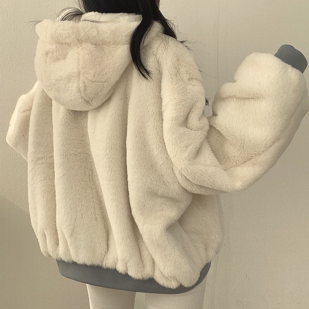 Reversible Ladies' Winter Coat with Hood - Isla