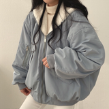 Reversible Ladies' Winter Coat with Hood - Isla