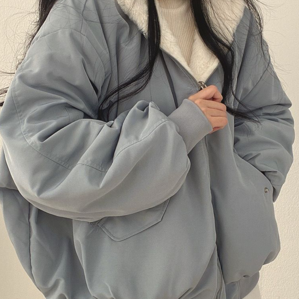 Reversible Ladies' Winter Coat with Hood - Isla