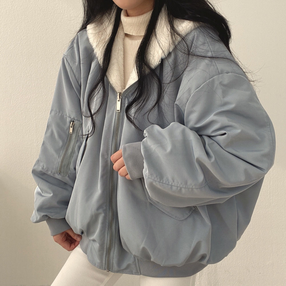Reversible Ladies' Winter Coat with Hood - Isla