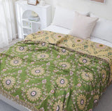 Reversible Scandinavian Bird Blanket - Cozy NordicNest Design for Stylish Home Decor