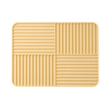 Ridged Foldable Multi-Purpose Drying Mat - Versatile, Space-Saving Kitchen & Dish Drying Solution