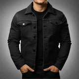 Robust & Timeless Men's Denim Jacket made from 100% Cotton - Noah