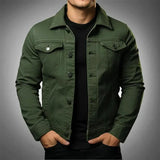 Robust & Timeless Men's Denim Jacket made from 100% Cotton - Noah