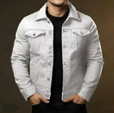Robust & Timeless Men's Denim Jacket made from 100% Cotton - Noah