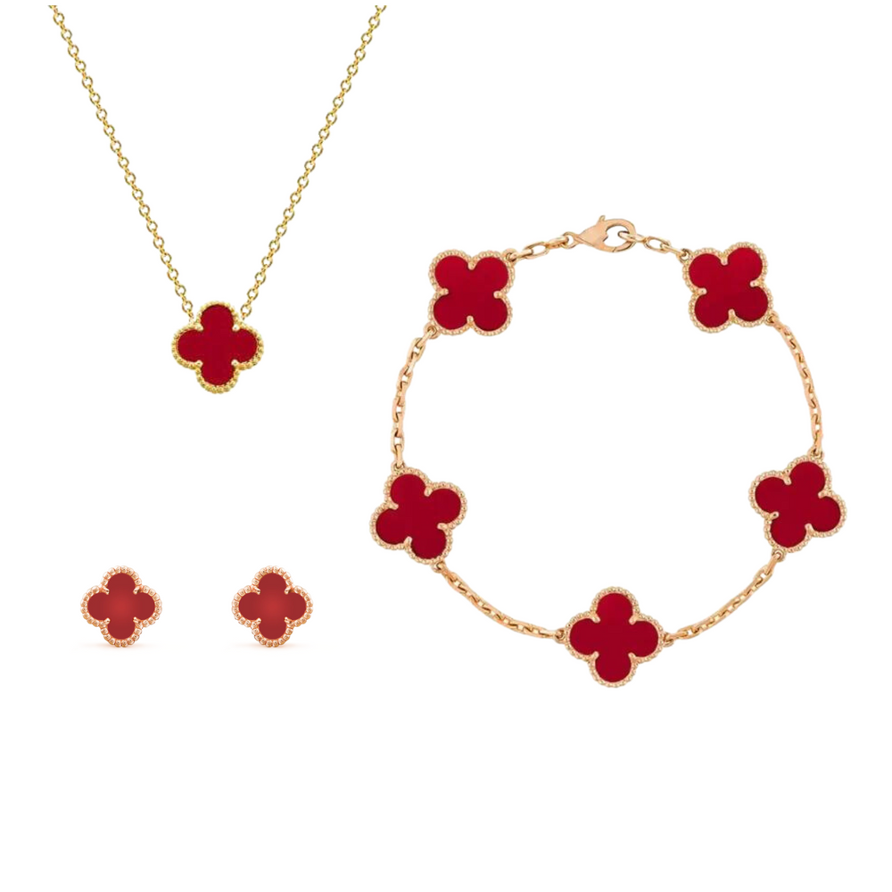 Aurora Clover Jewelry Set