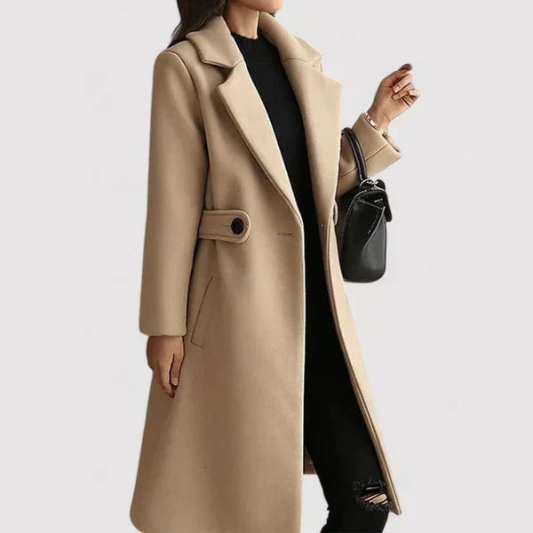 Women's belted coat, view 3