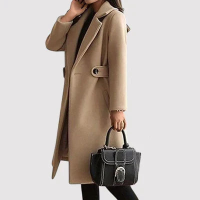 Women's belted coat, view 4